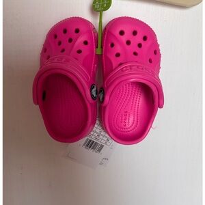 CROCS Baby Sandals - Vibrant Pink